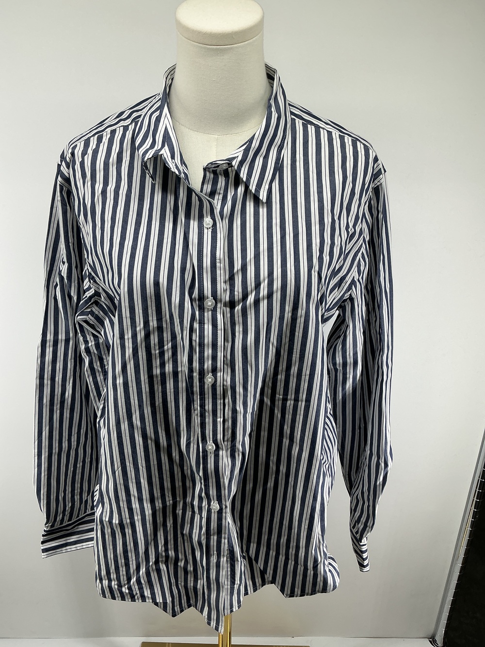 100% Organic Cotton Poplin Long Sleeve Shirt